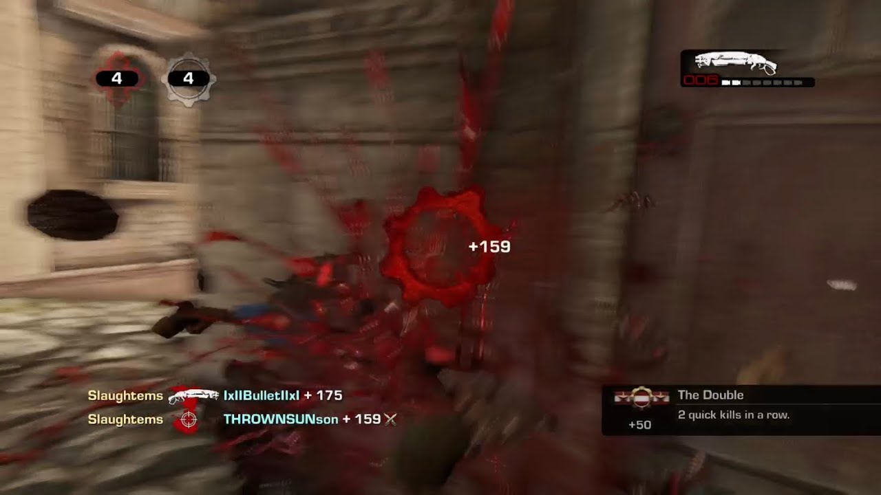WHOLE LOBBY THOUGHT I WAS CHEATING - GEARS OF WAR 3