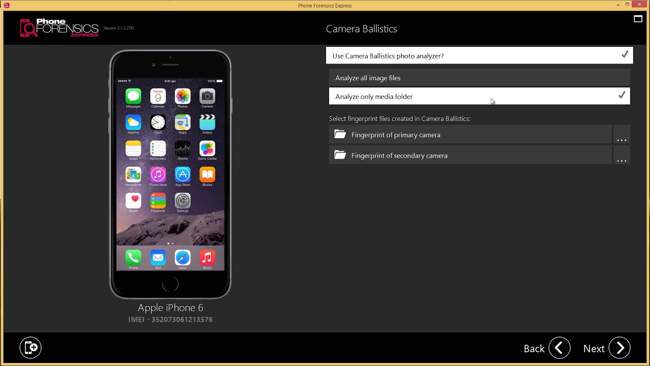 Phone Forensics Express Product Demonstration v2.1