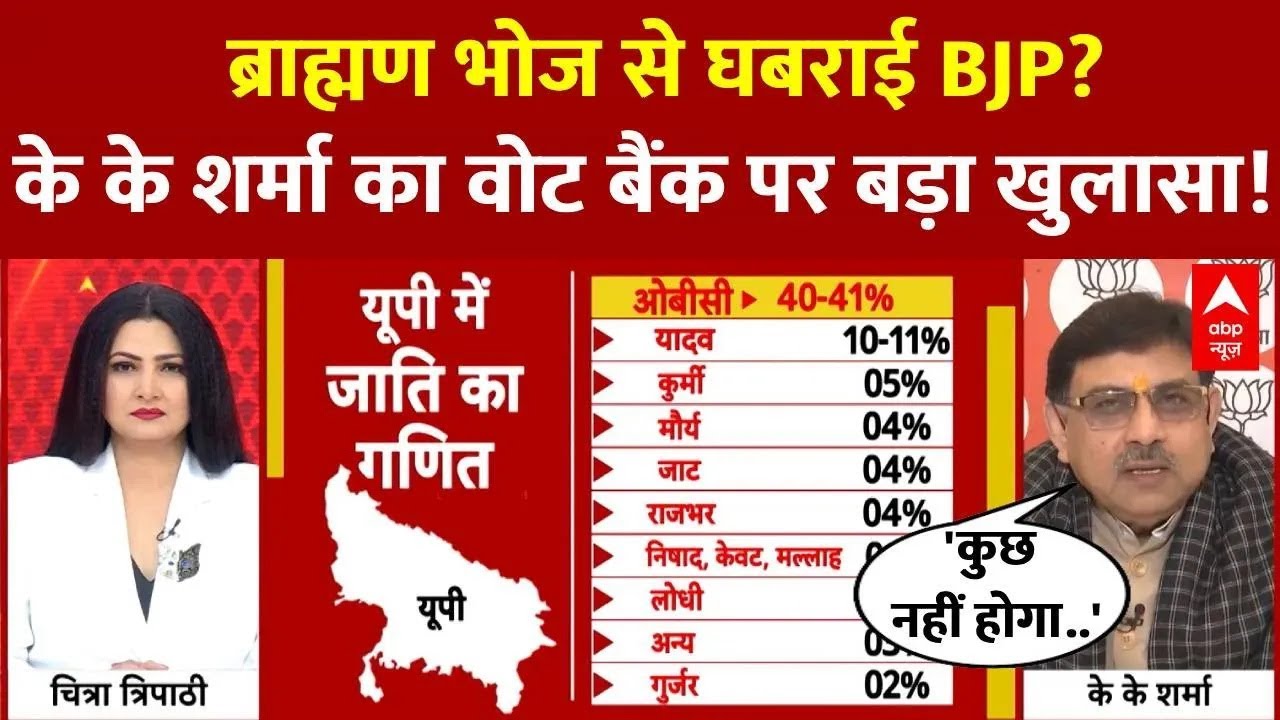 UP Brahmin Politics: ब्राह्मण भोज से घबराई BJP?, बीजेपी नेता का बड़ा खुलासा! | CM Yogi