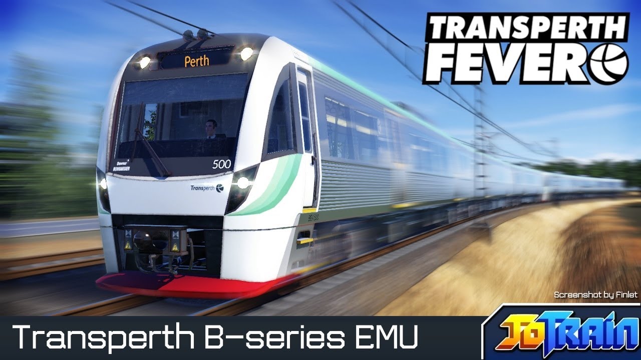 Transperth B series Test - Transport Fever 2 (28/07/2025)
