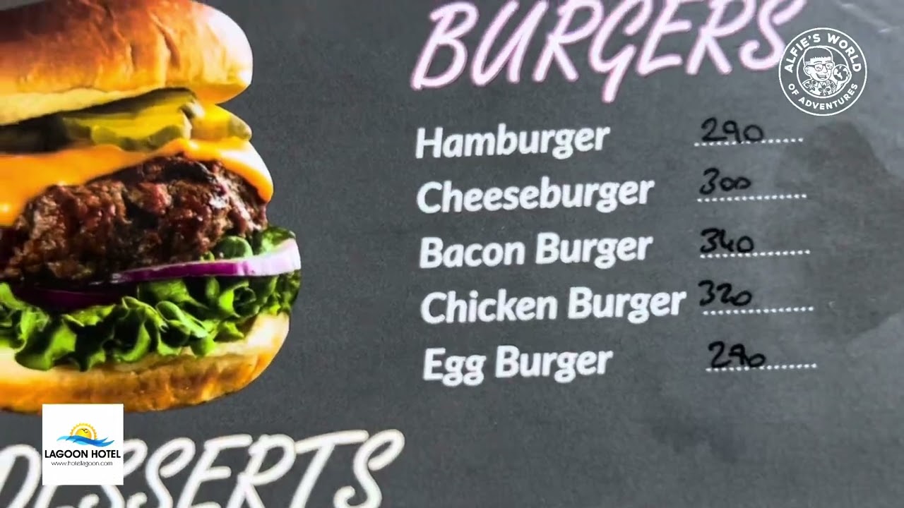 Lagoon Hotel Hisarönü - Menus