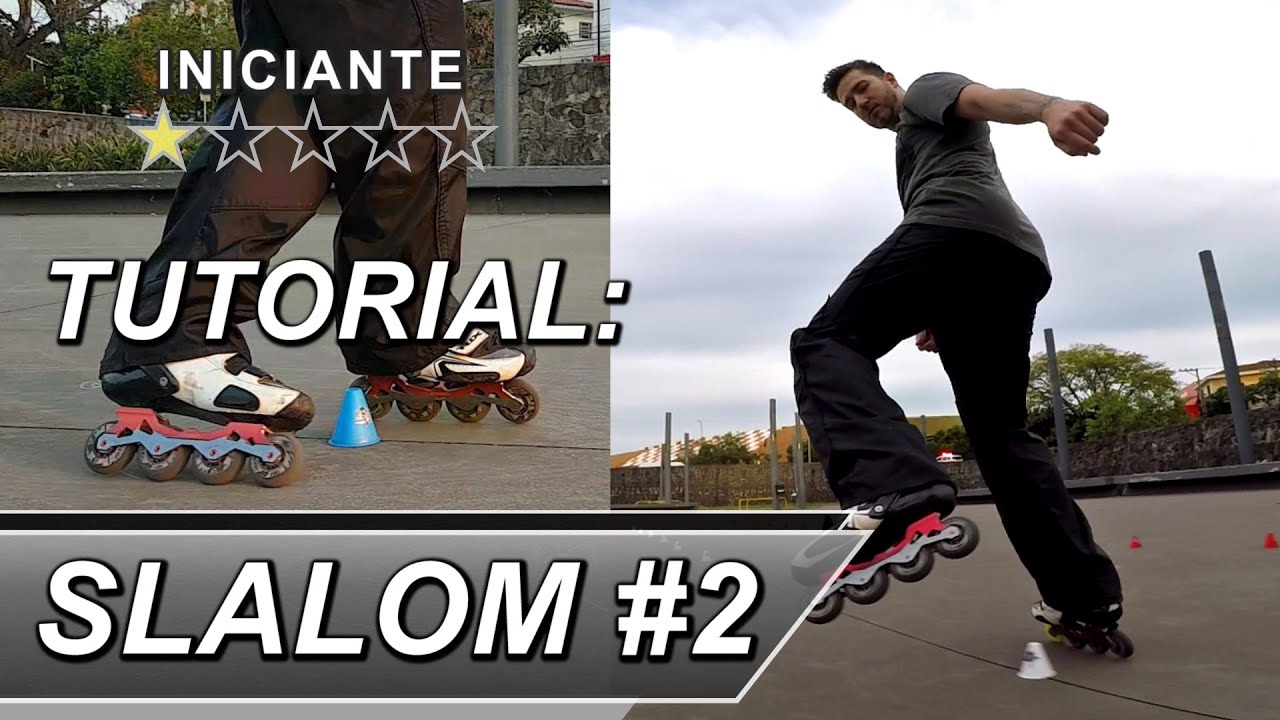 TUTORIAL: Patins SLALOM #2 / Iniciante