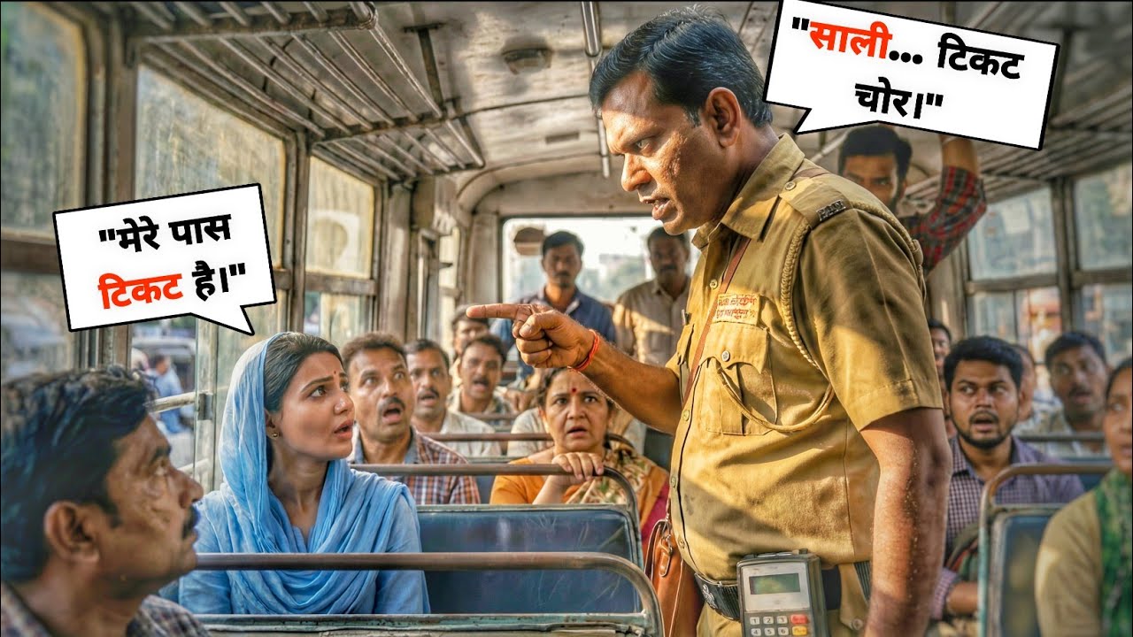 जब IAS मैडम को बस कंडक्टर ने टिकट चोरी के आरोप में सबके सामने........