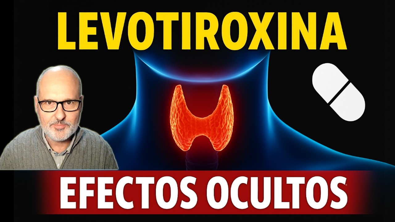 Esto hace la LEVOTIROXINA a tu cuerpo (y NO te explican)