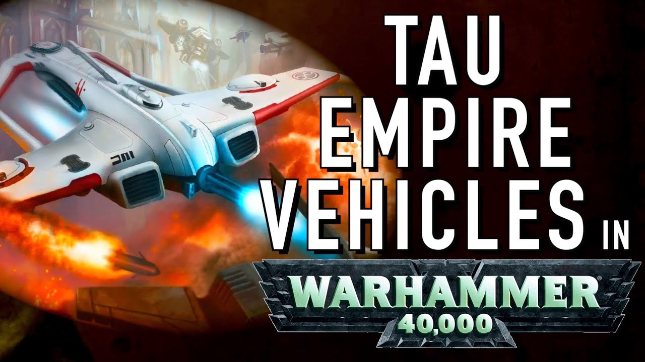 40 фактов и сведений о технике Империи Тау в Warhammer 40K