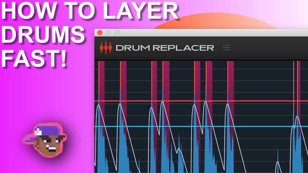 Как легко накладывать барабаны друг на друга! UVI Drum Replacer VST