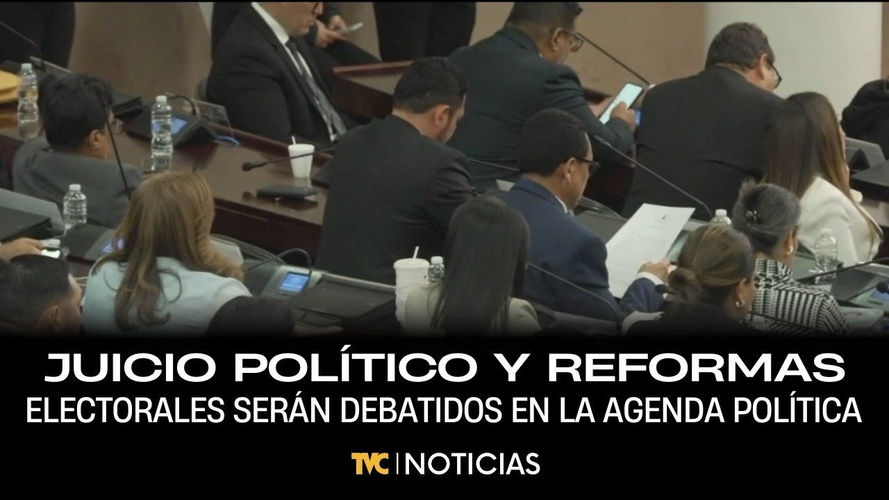 Juicio político y reformas electorales serán debatidos en la agenda política del Congreso