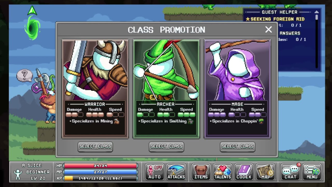 Legends of IdleOn Guide: Klassen