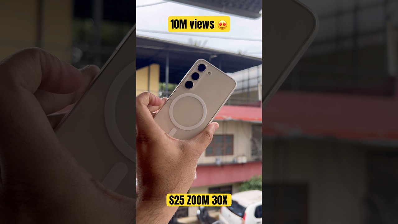 Samsung S25 30X zoom test #shorts