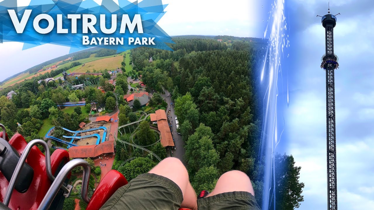 Der höchste Freefall Tower in Süddeutschland! | Voltrum | Bayern Park | Onride POV & Offride