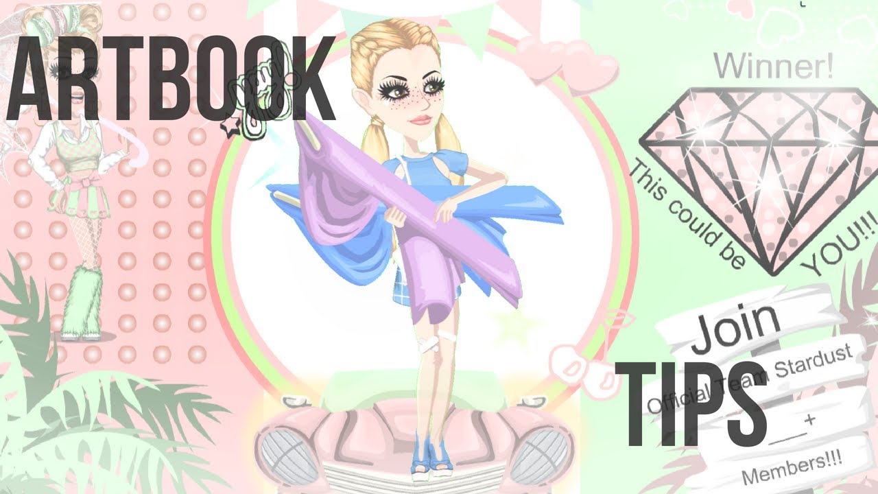 HOW I MAKE MY ARTBOOKS!!! MovieStarPlanet Artbook Tutorial by TheOnlyUnicorn MSP
