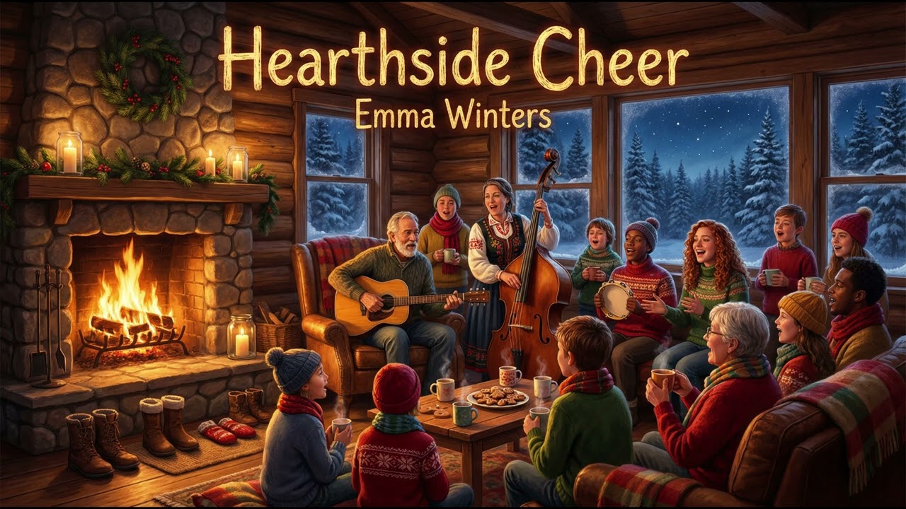 Hearthside Cheer (Folk Pop, Acoustic Holiday, Nostalgic)