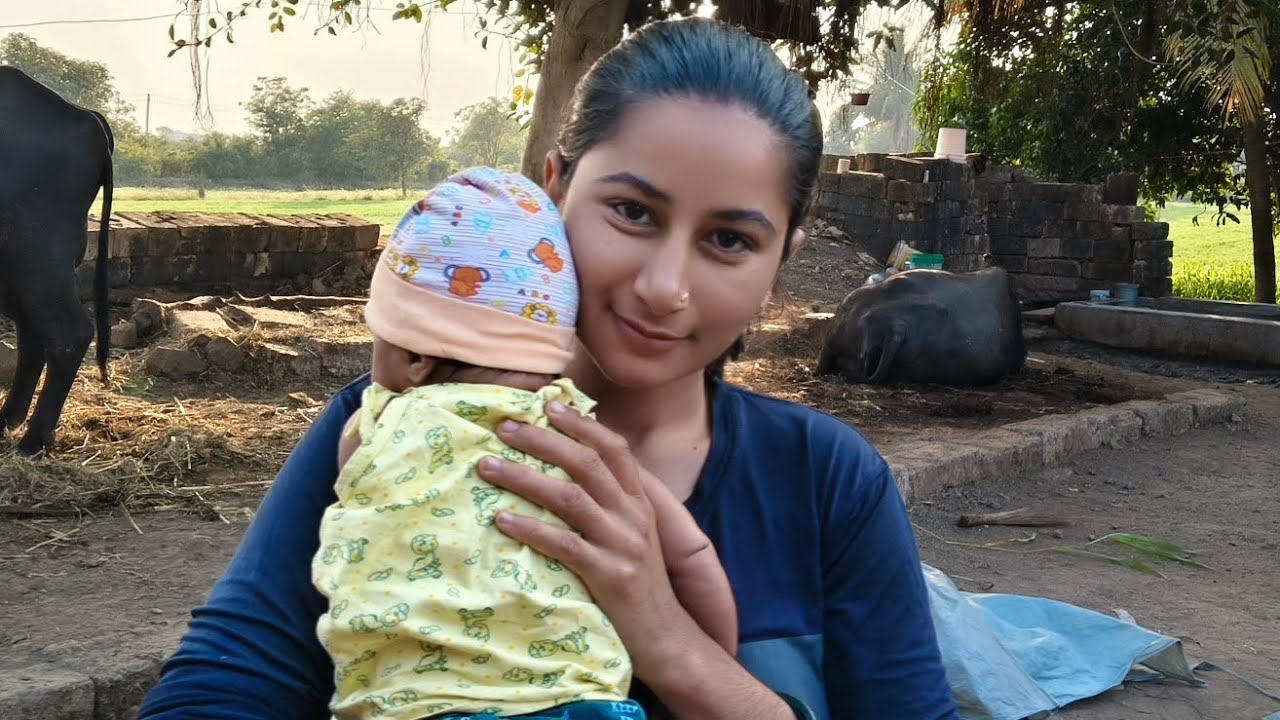 No Thumbnails 😆 @yashasviandfamily #yashasvi #trendingnow #hindivlog #youtube #villagelife #gujrati 