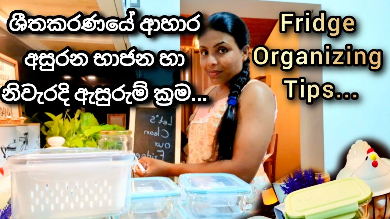 හරියට නොදැන වැඩ ලේසි කරගන්න ගිහින් ලෙඩ වෙන්න එපා || Perfect Food Storage Boxes For Refrigerator ||