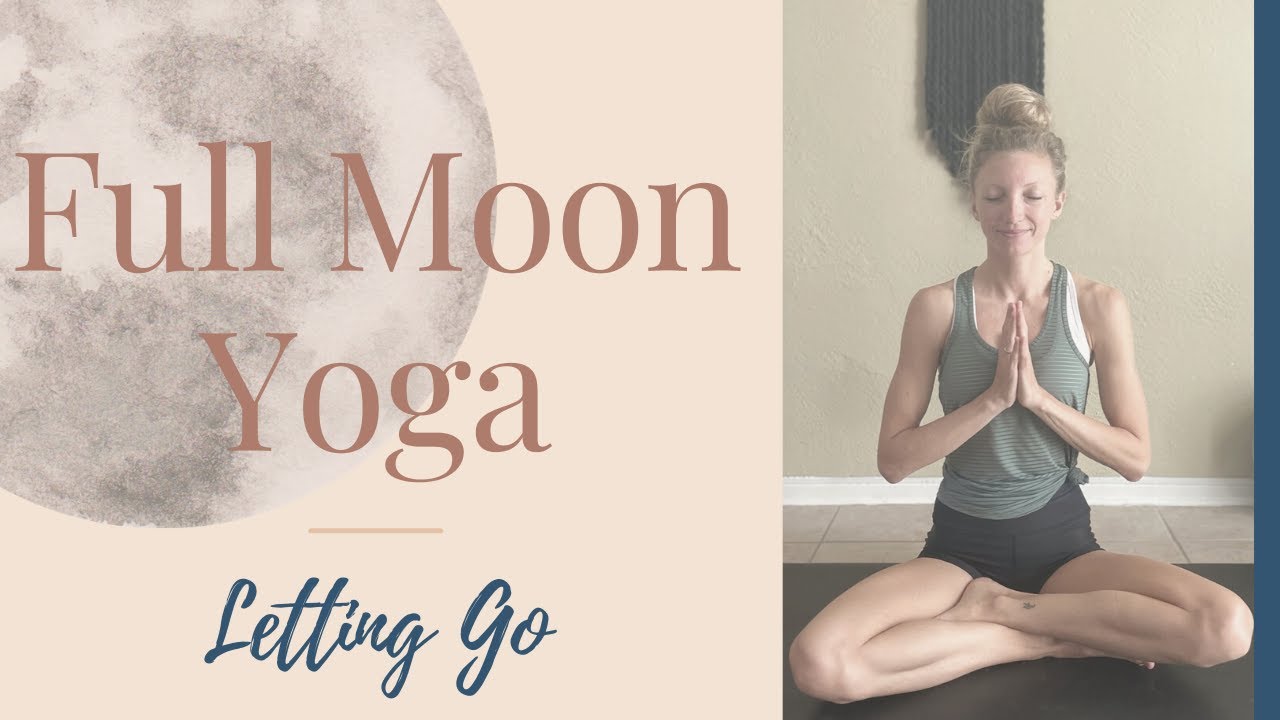 FULL MOON YOGA FLOW 🌕 | LETTING GO | ALL LEVELS | Nina Elise Yoga