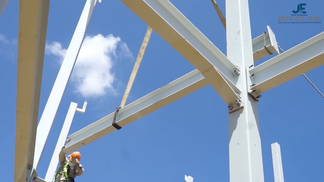 INICIO MONTAJE ESTRUCTURA METALICA PABELLON DE CRISTAL BARRANQUILLA