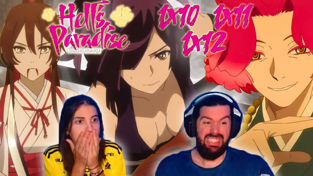 ¡CON EL TAO SE VENCE A LOS TENSEN! - REACCIÓN 1X10 1X11 1X12 JIGOKURAKU (HELL'S PARADISE)