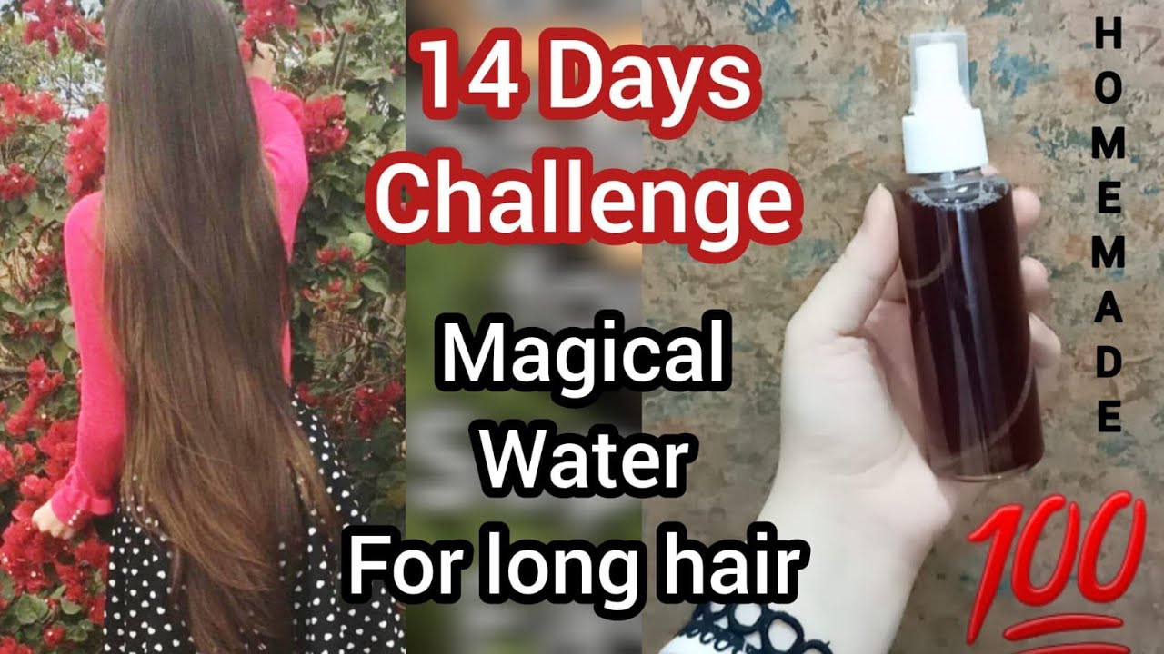 14 Days Challenge | Magical Hair Water for Growth| Homemade Hair Spray