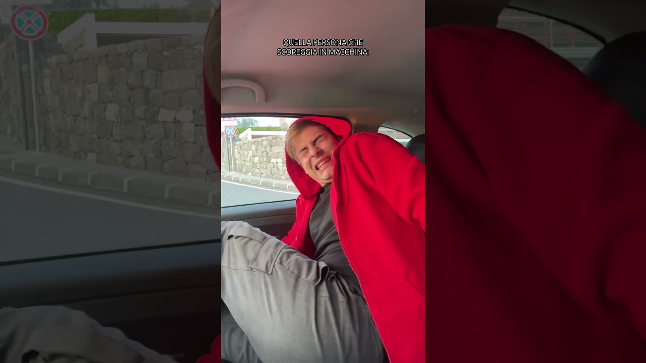 QUELLA PERSONA CHE SCOREGGIA IN MACCHINA