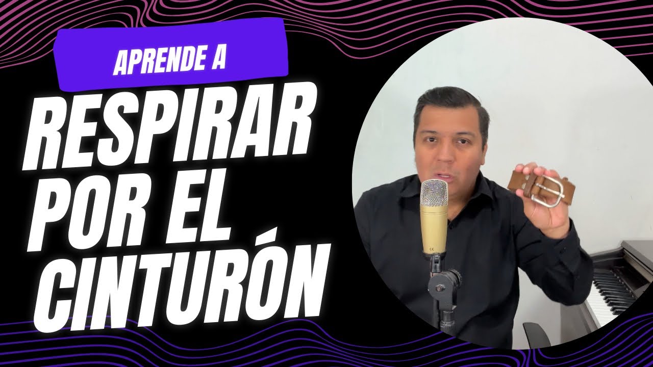 Aprende a RESPIRAR por el cinturón | Cómo respirar para cantar | Clases de canto