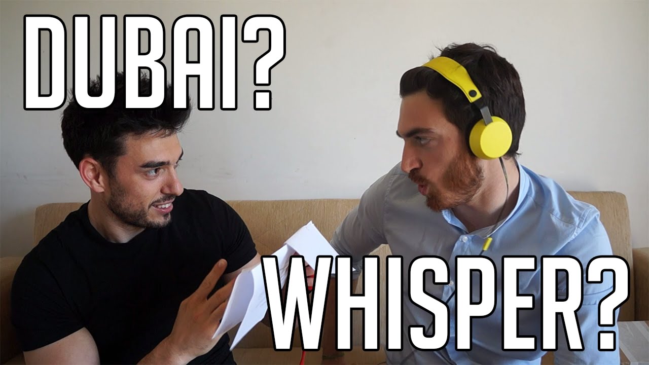 Dubai & Whisper Challenge - THESHOW TI SCRIVO #5 - deSciò