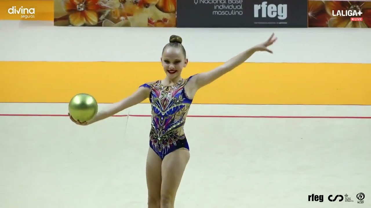 Isabella Plamenov  - Spanish championship Alevín Base  2013 #5 place