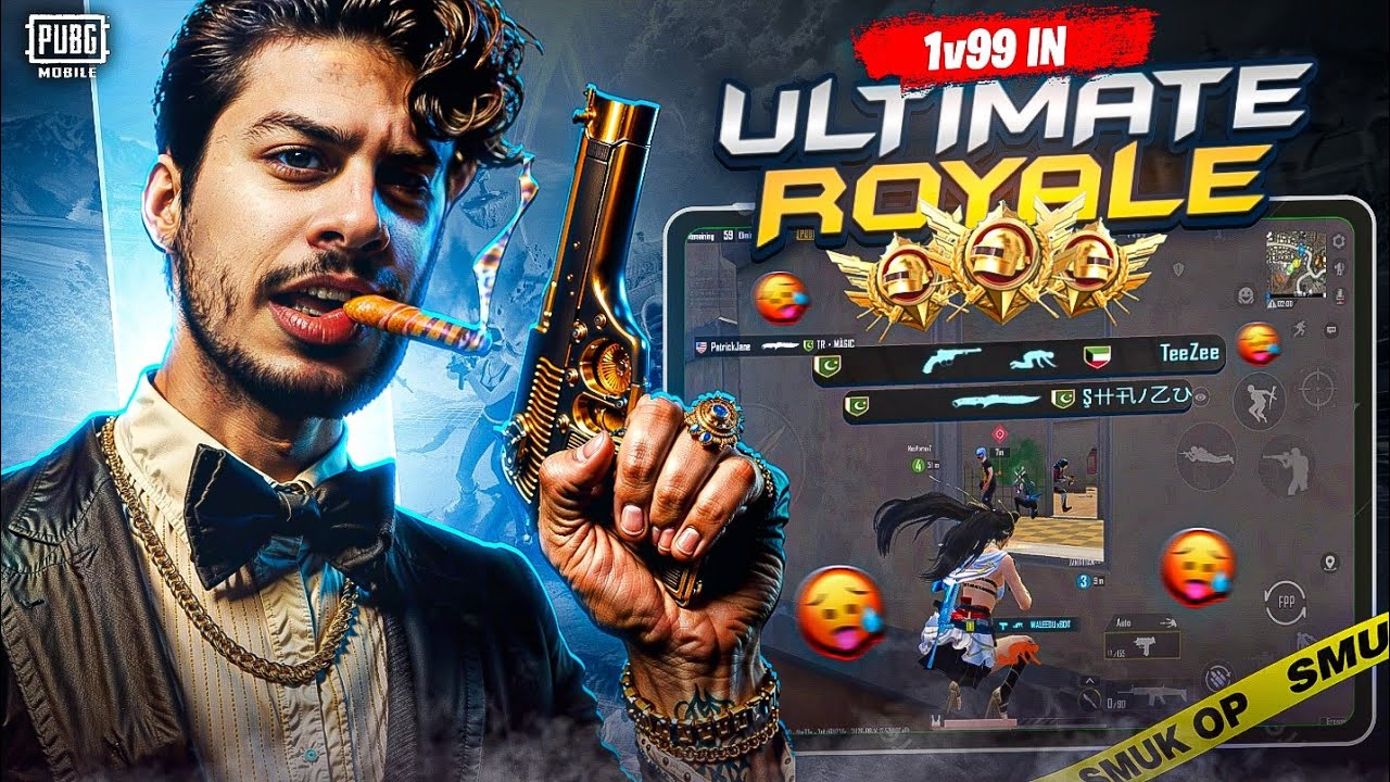 Ego VS Ego🥵Smuk Op on iPad = Darr ka Mahol in Ultimate Royal😱 | PUBG MOBILE
