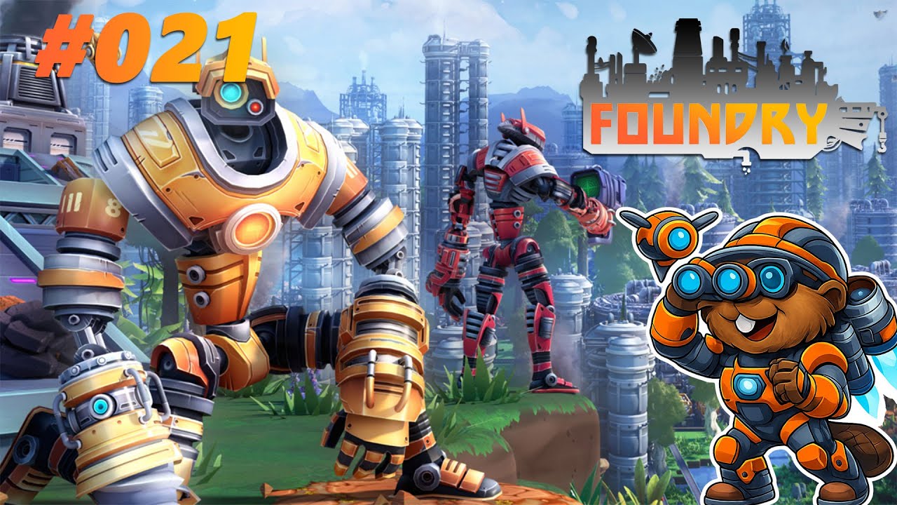 FOUNDRY S2🤖021: AUSBAUPLANUNG – Wir erweitern das Werk und halten den Materialfluss stabil.