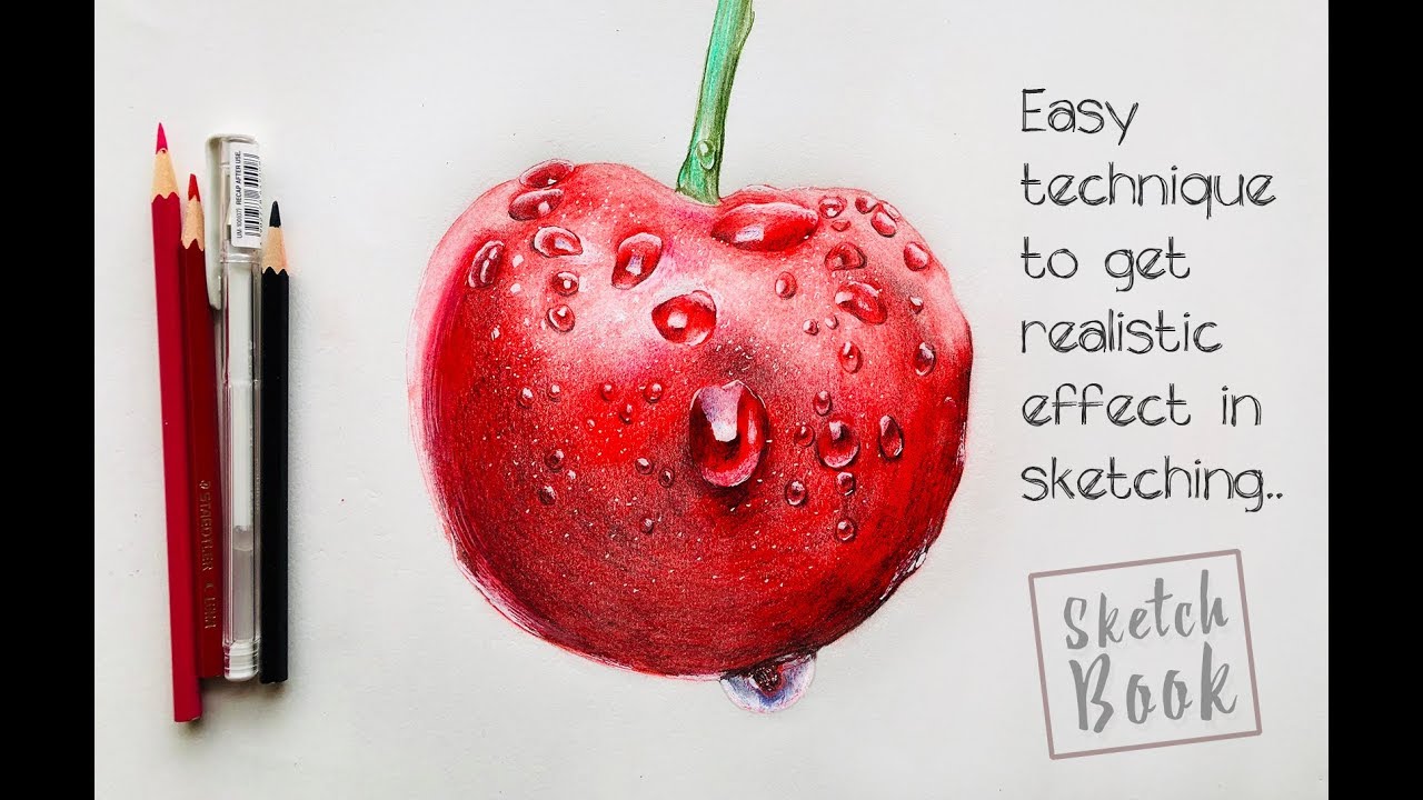 Realistic Drawing made with Colored Pencils || Time Lapse | How to draw for Beginners
