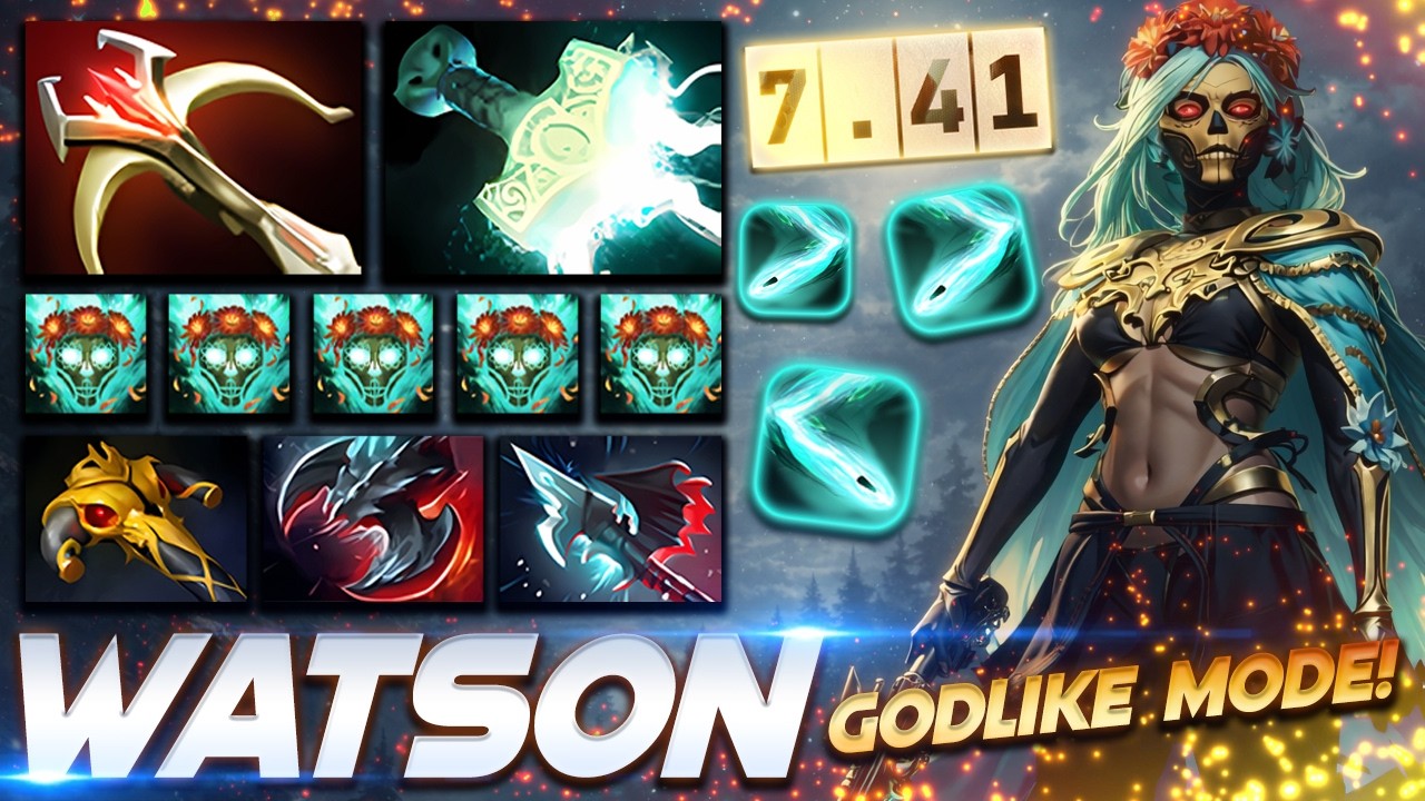 Watson Muerta Godlike Mode - Dota 2 Pro Gameplay [Watch & Learn]