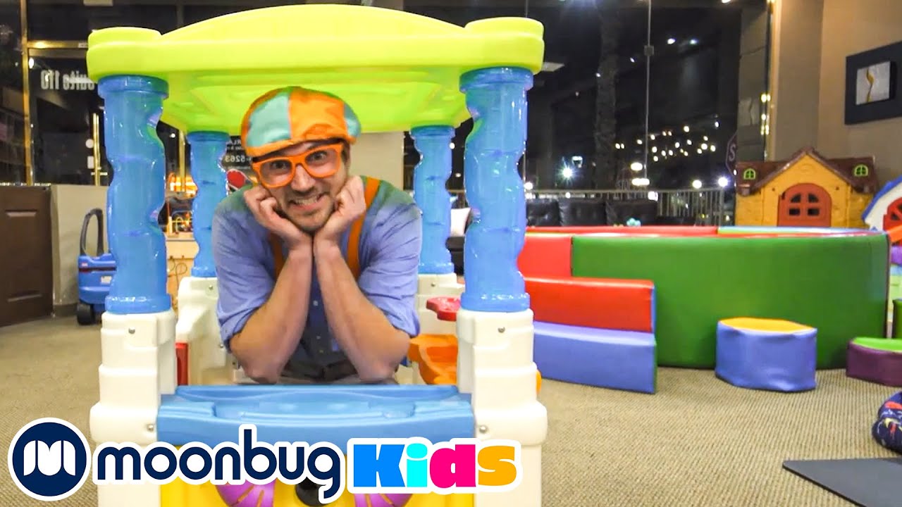 Blippi Kapalı Oyun Parkını Ziyaret Ediyor | Blippi | &Ccedil;ocuk &Ccedil;izgi Filmleri | Moonbug Kids T&uuml;rk&ccedil;e