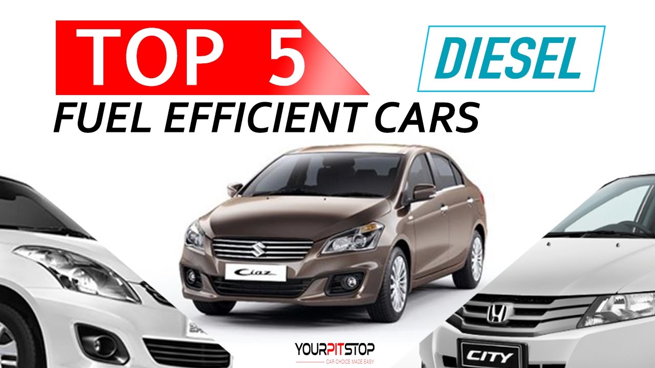 Top 5 fuel Efficient ( Best Mileage ) Diesel Sedans in India | Cars under ₹ 13 Lakh - 2016