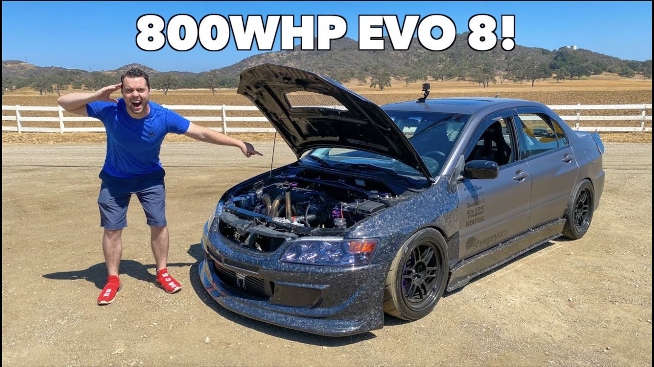 This 800WHP EVO 8 IS INSANE!