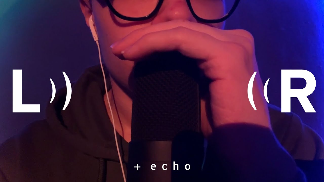 ASMR Tingles Down Your Spine | Mouth Sounds with Echo - Ear to Ear [NO TALKING] 💤 