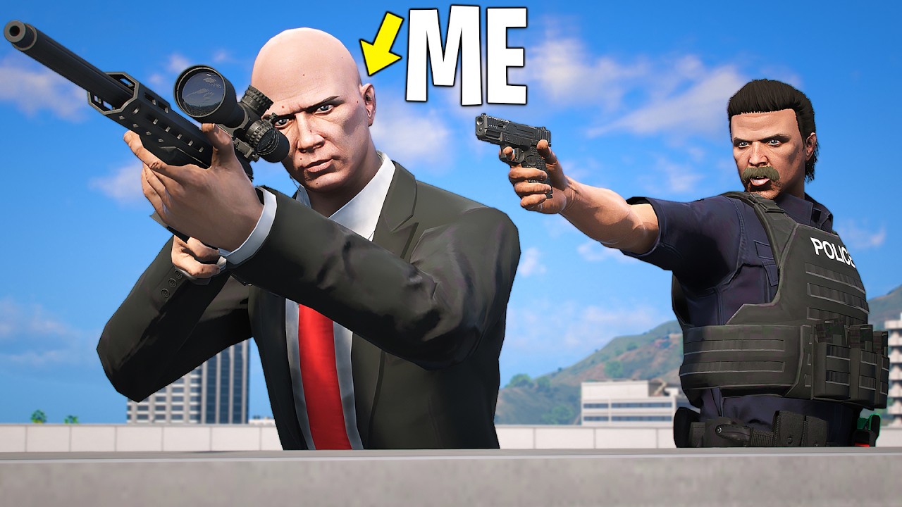 24 Hours as Worst Hitman in GTA 5 RP..