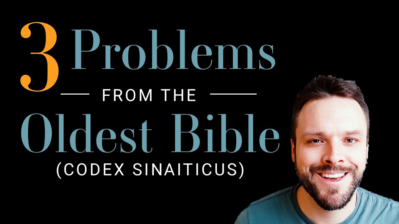 The World's OLDEST Bible Has 3 SHOCKING Problems 😱!! (Codex Sinaiticus)