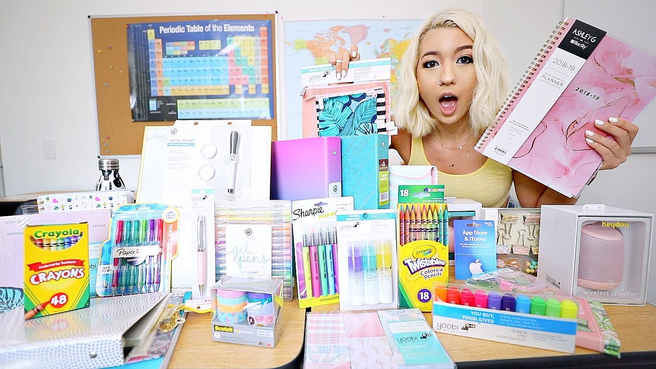 Back to School Supplies Haul! 2018