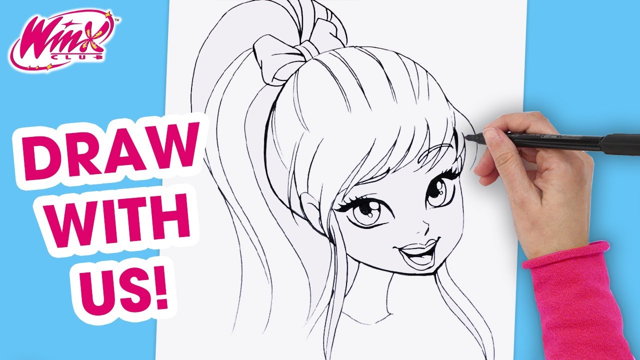 Winx Club Season 8 - How to Draw Stella - Easy TUTORIAL