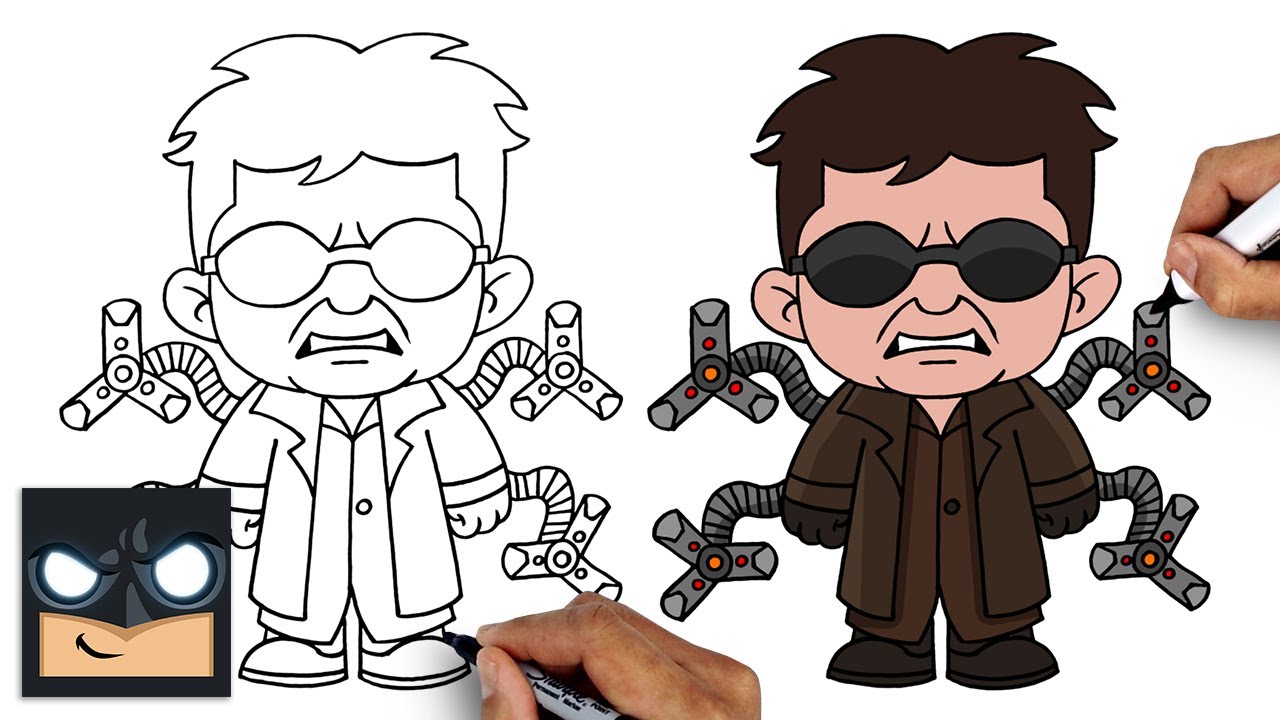 How To Draw Doctor Octopus | Spider Man No Way Home (Step by Step)