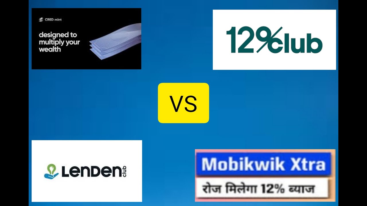 Best P2P Lending | 12 Club vs Cred Mint vs Mobikwik Xtra vs Lenden Club | Comparison