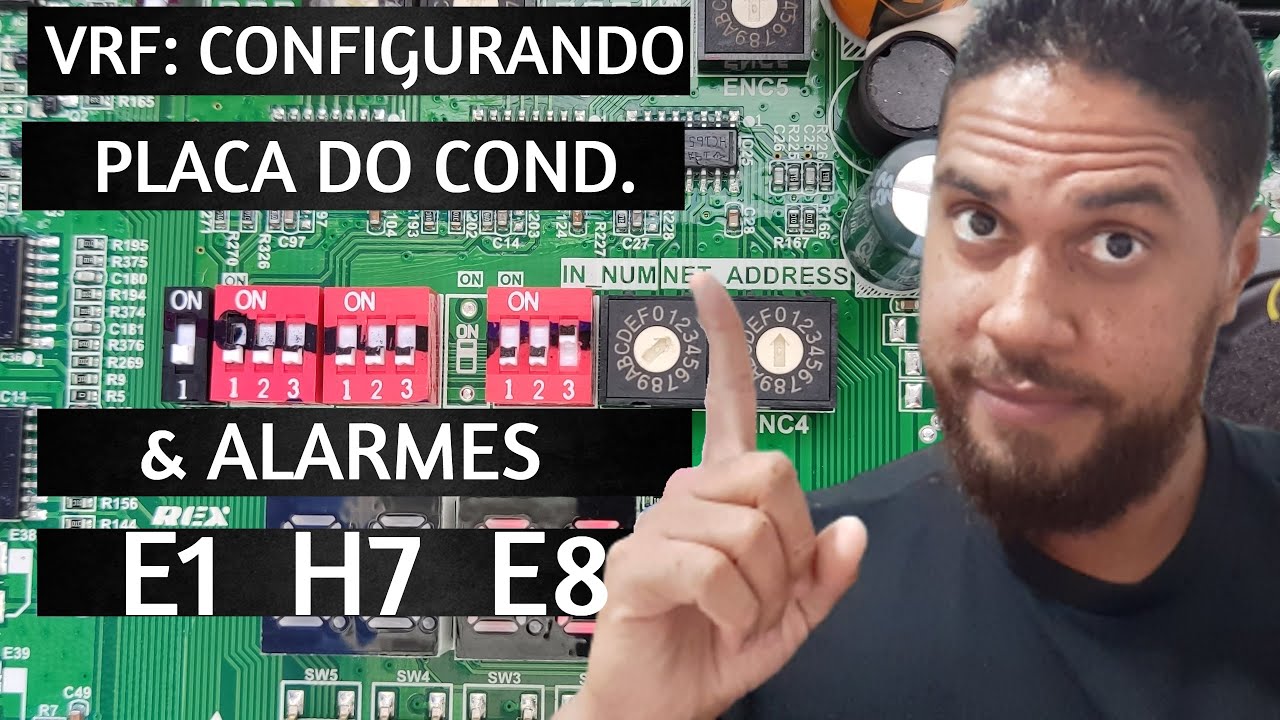 Alarme E1 E8 H7 [RESOLVIDO] TRANE TVR PRO: PASSO A PASSO.