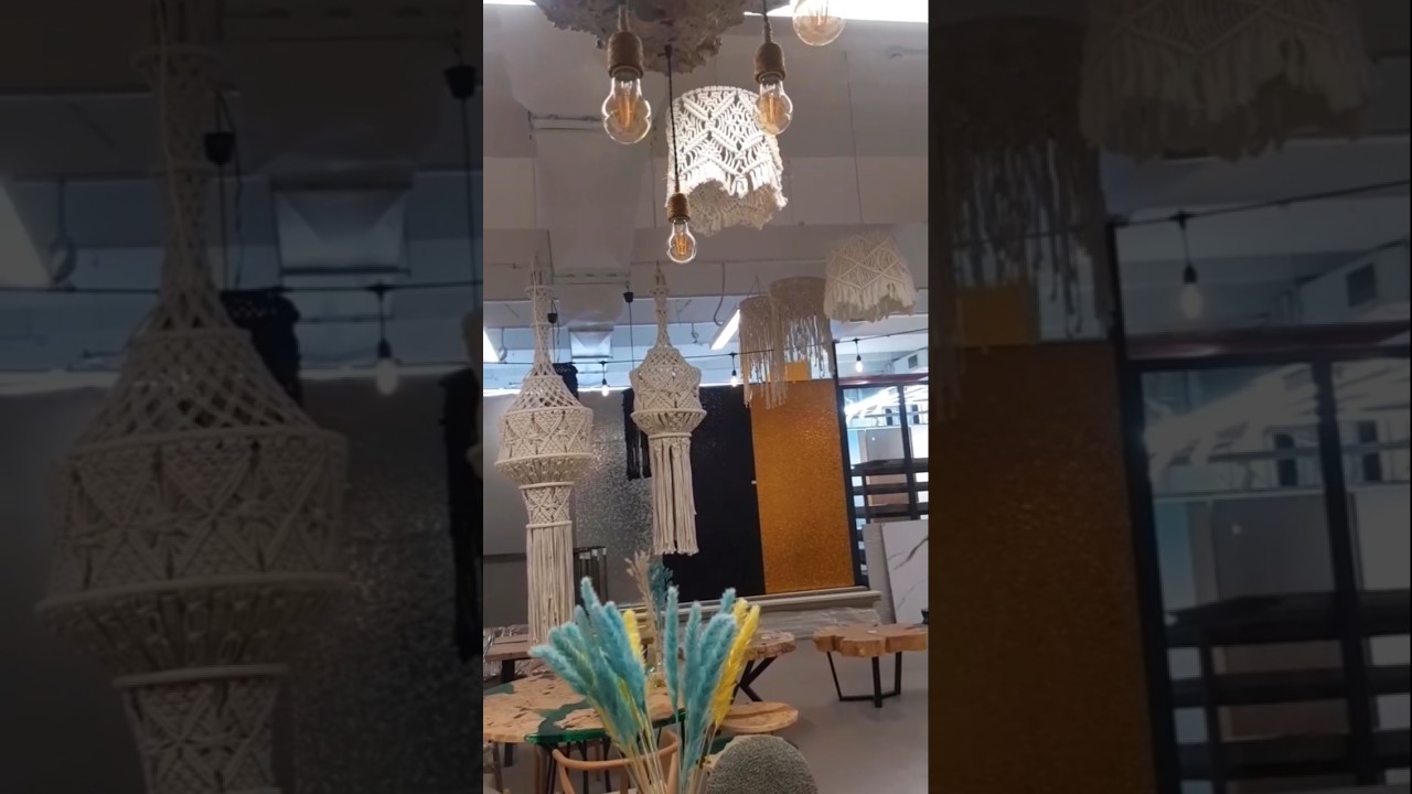 Macrame Lamps Макраме Люстры 