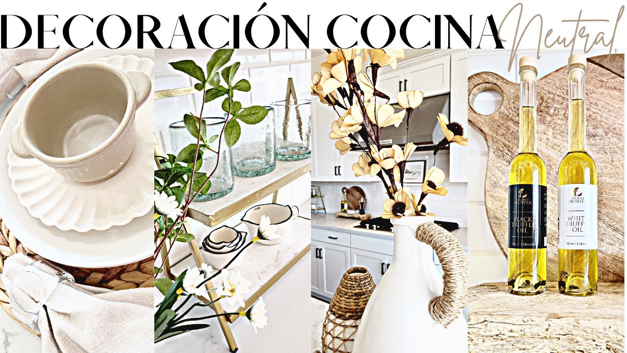 NUEVA DECORACIÓN COCINA 2023 || DECORACION COCINA NEUTRAL 2023 | KITCHEN DECORATE WITH ME 2023