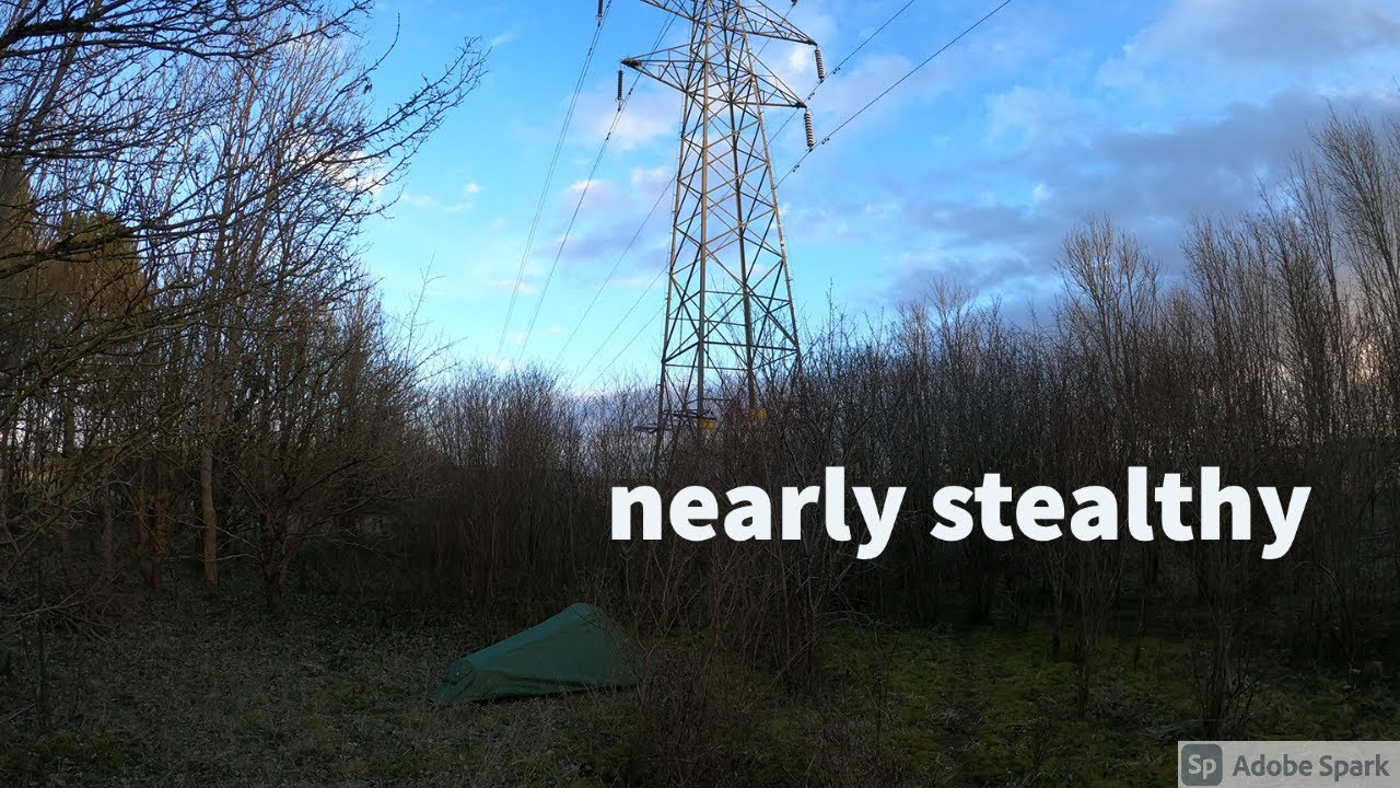 not as stealthy- stealth camping uk- oex phoxx 1