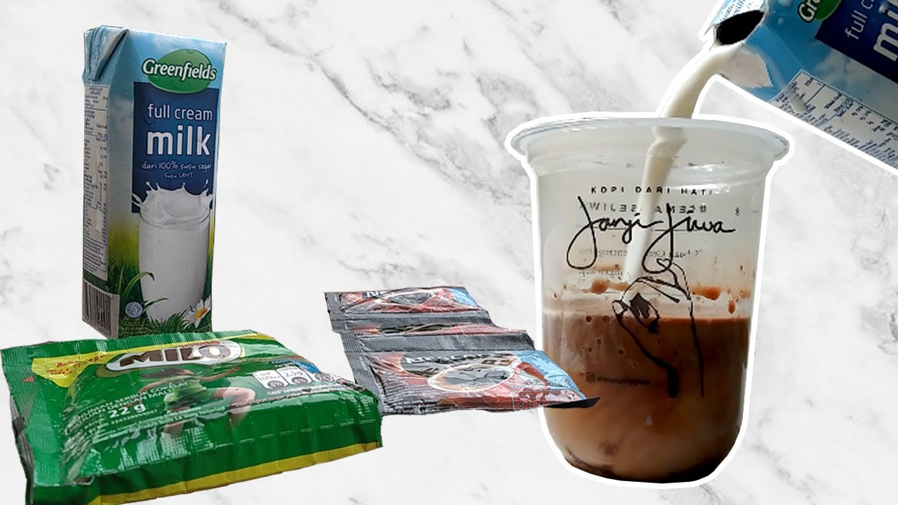 Resep Es Kopi Milo Janji Jiwa, Mudah dan Sederhana