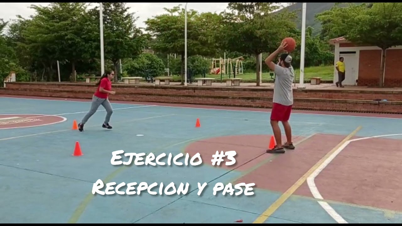 Ejercicios metodológicos: Pase y Recepción en el Baloncesto.