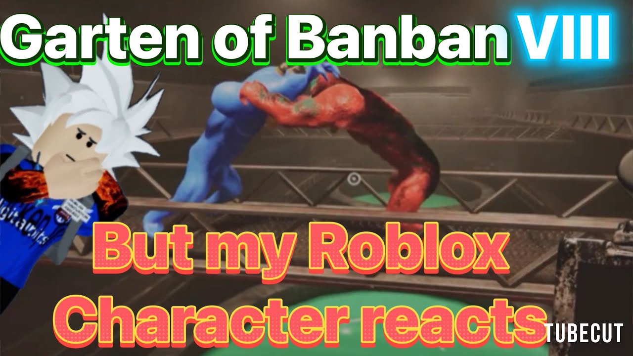 Garten of Banban 8 ending  but my character reacts voice lines well edited ( merry Christmas