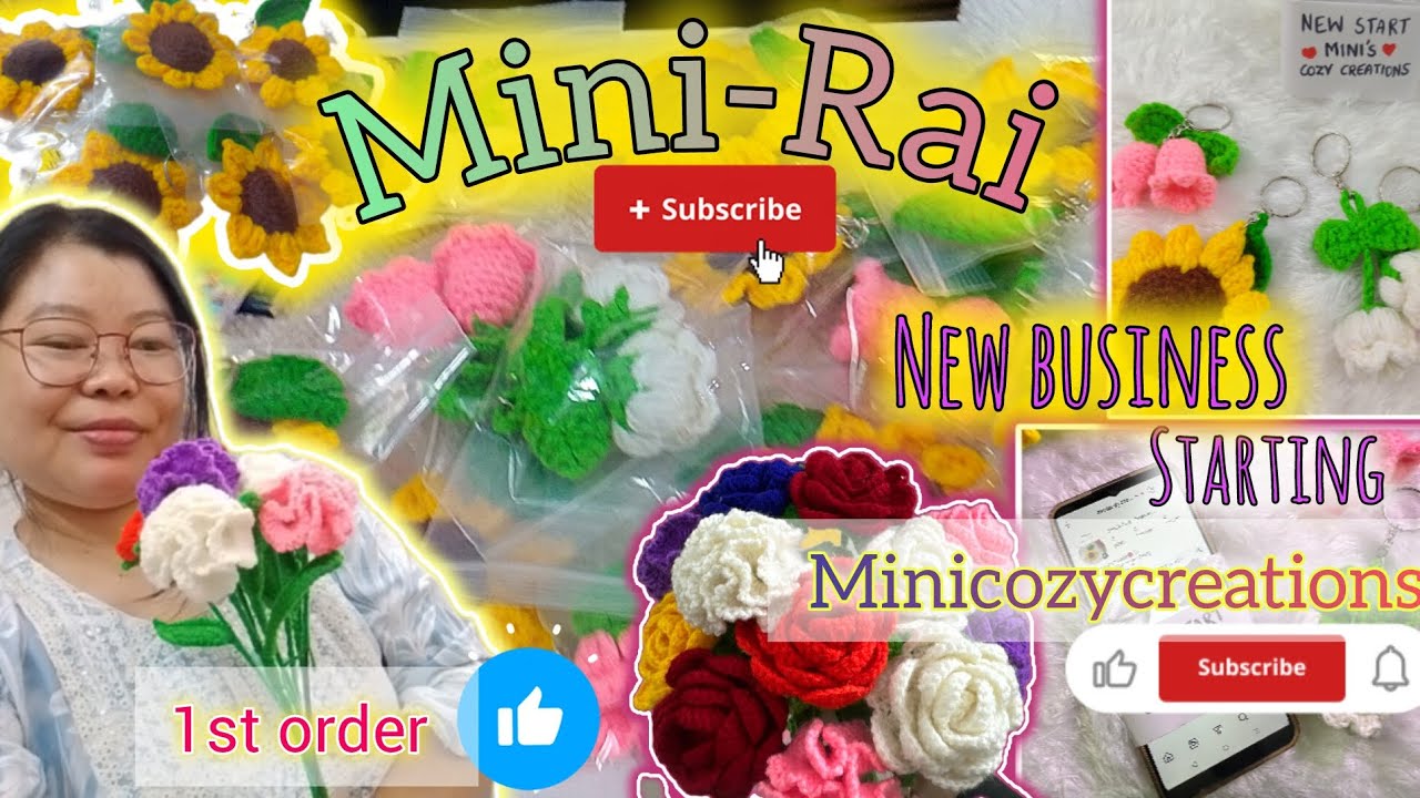 My 1st bulk order for my new crochet small business💕🧶 #smallbusiness #bulkorders #followmypage #yt 