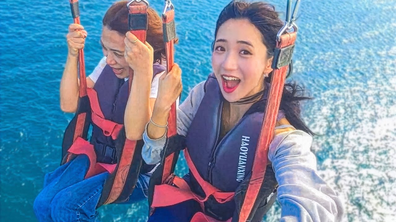 Taking My Mom Parasailing (Big Mistake)