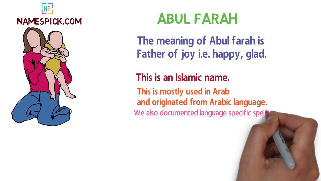 The meaning of Abul farah